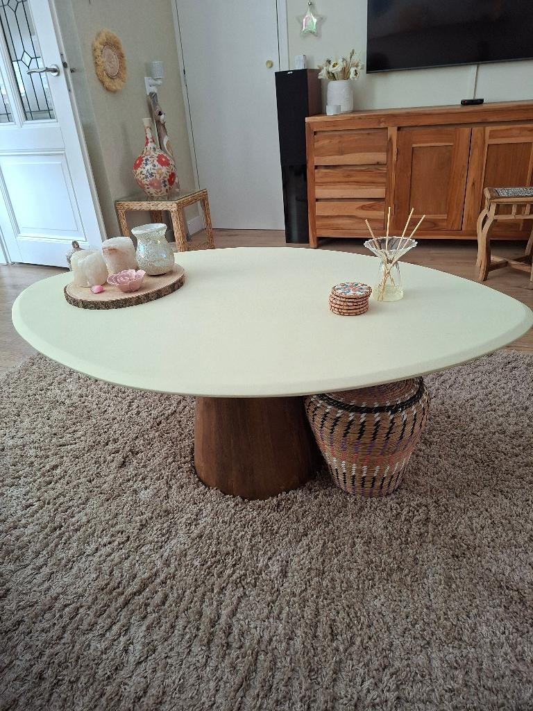 Salontafels, Huis en Inrichting, Tafels | Salontafels, Ophalen, Zo goed als nieuw, Minder dan 50 cm, 100 tot 150 cm