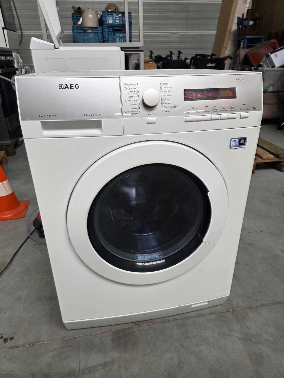 AEG Lavamat ProTex wasmachine 7 kg. A+, Witgoed en Apparatuur, AEG, Zo goed als nieuw, 85 tot 90 cm, AEG