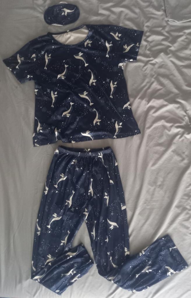 Pyjama + slaapmaskertje, Shein, Ophalen of Verzenden, Nieuw, Maat 36 (S)