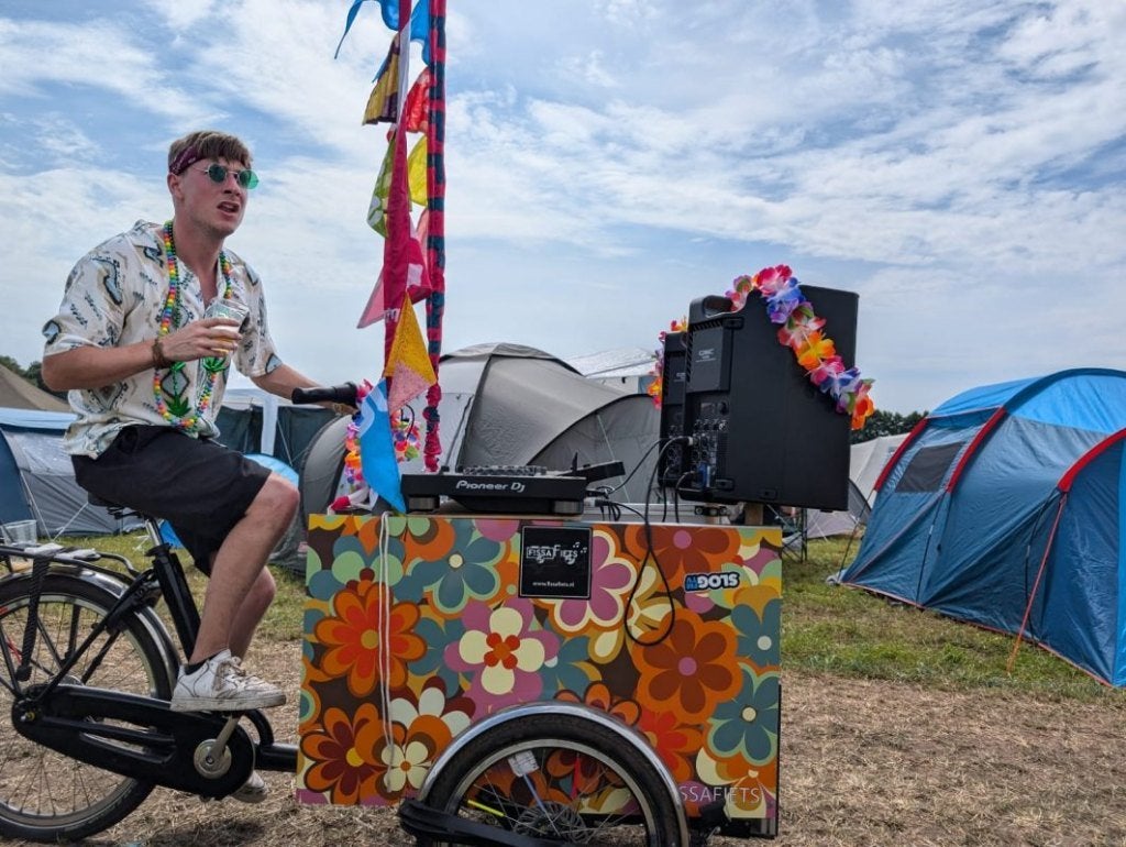 dj service op de bakfiets, Ophalen of Verzenden, Nieuw, Dj-set, Pioneer