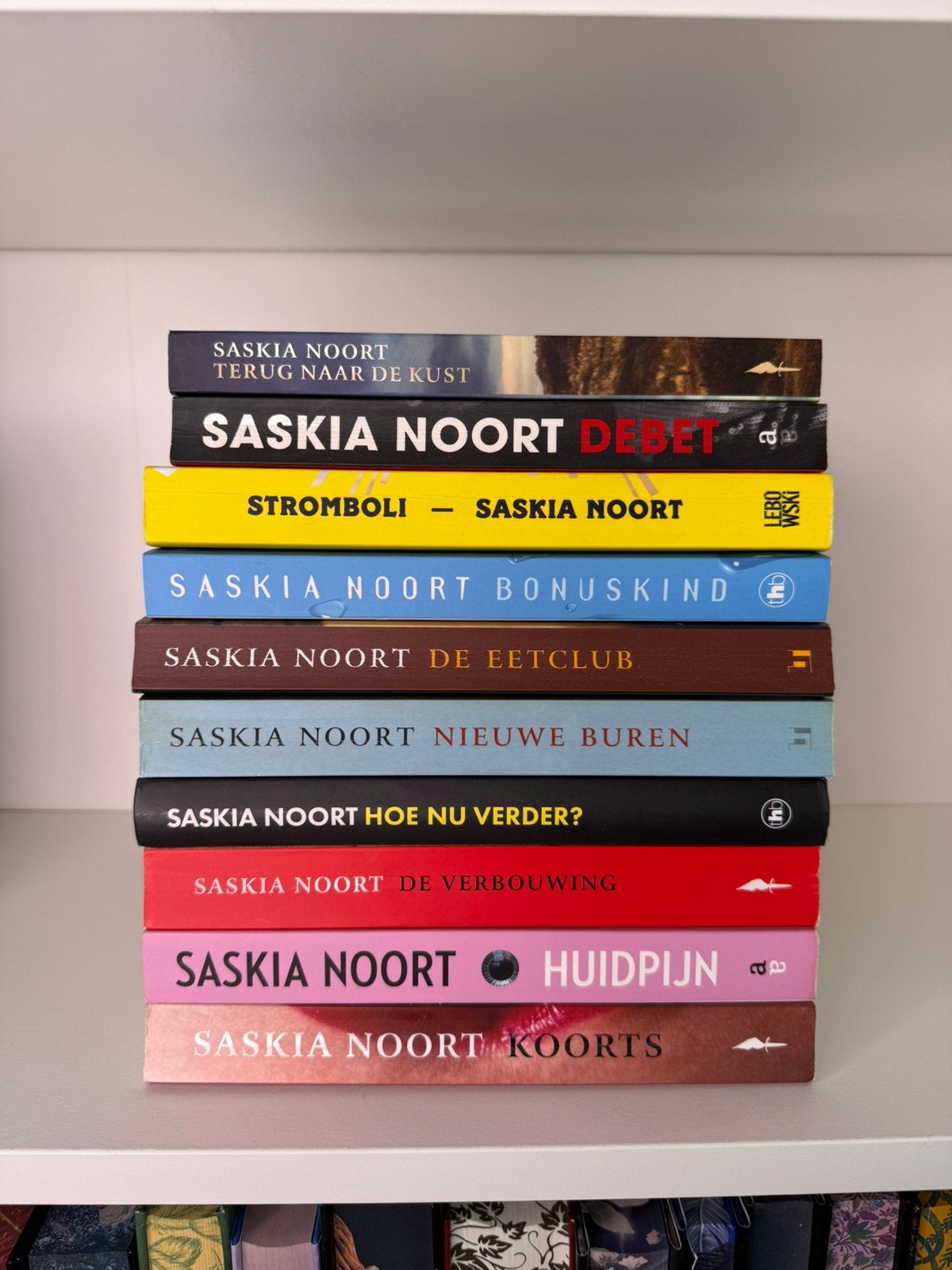 9 x saskia noort, Verzenden, Gelezen, Populaire fictie