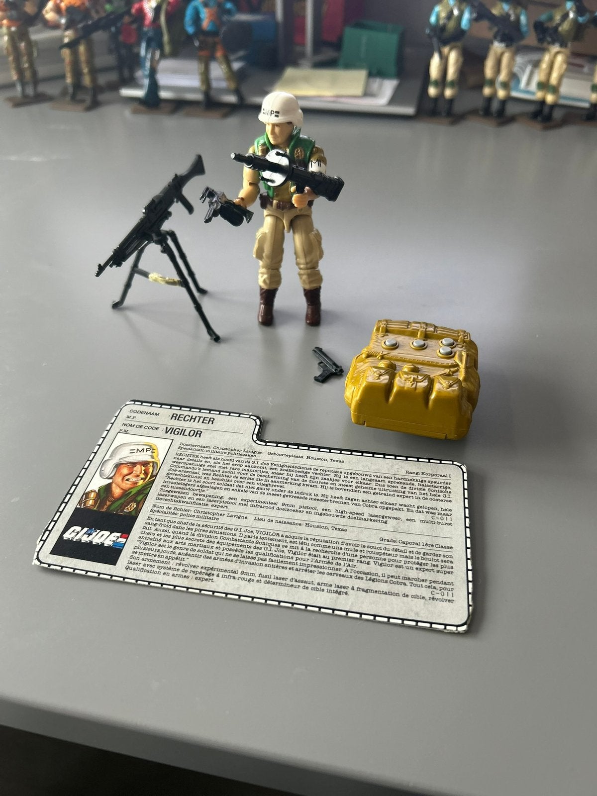 vintage G.I. Joe actiefiguur "Law" (versie 2) (Rechter), Ophalen of Verzenden, Gebruikt