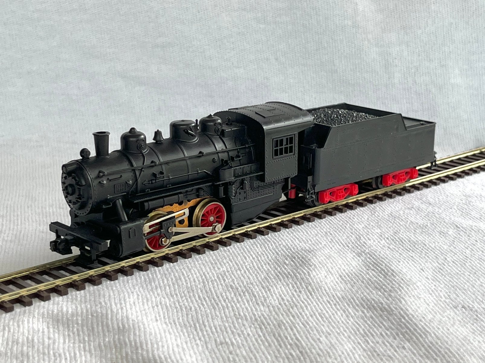 Lima Alco 1930 stoomlocomotief met tender H0, Gebruikt, Ophalen of Verzenden, Analoog, Lima