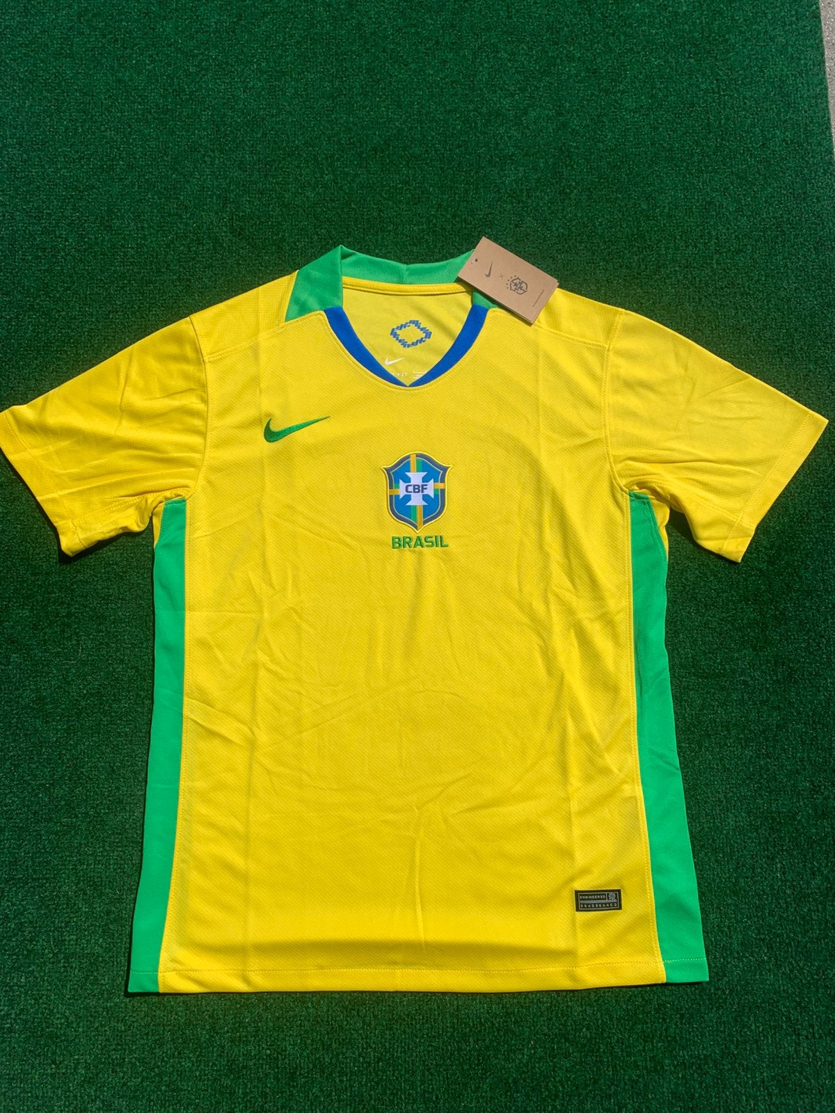 Brazilie thuistenue WK 2026, Maat L, Verzenden, Zo goed als nieuw, Shirt