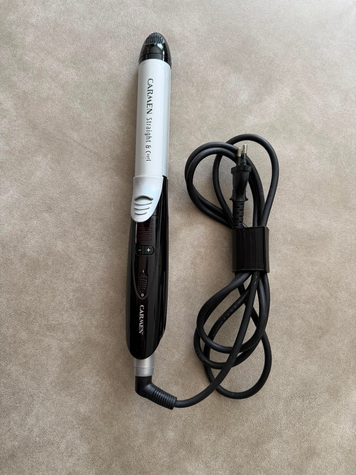 Carmen Straight & Curl Stijltang en Krultang 2-in-1, Ophalen, Zo goed als nieuw, Haarverzorging