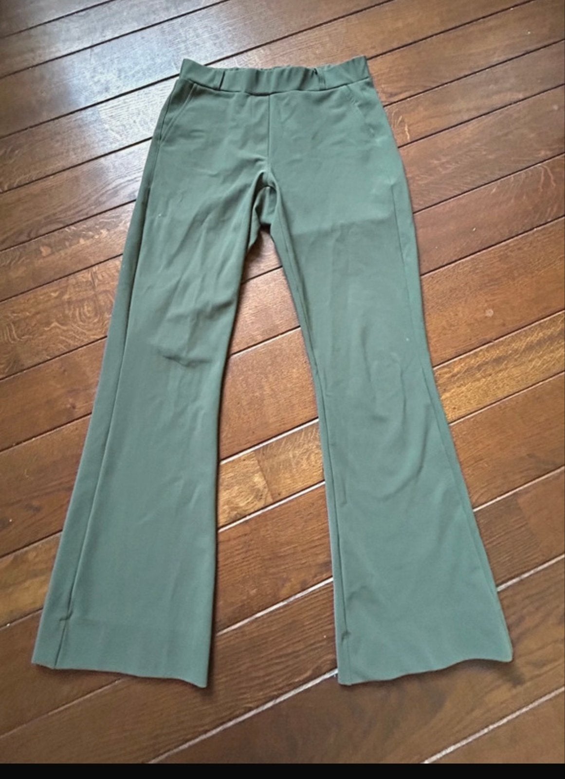 Groene Stijlvolle Studio Anneloes Flair Broek Maat S, Kleding | Dames, Verzenden, Zo goed als nieuw, Maat 36 (S), Lang