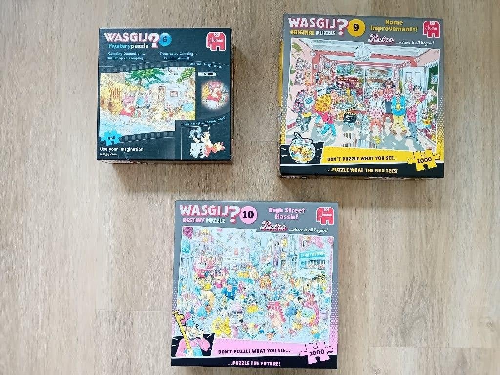 Puzzels, Ophalen, 500 t/m 1500 stukjes, Zo goed als nieuw, Legpuzzel