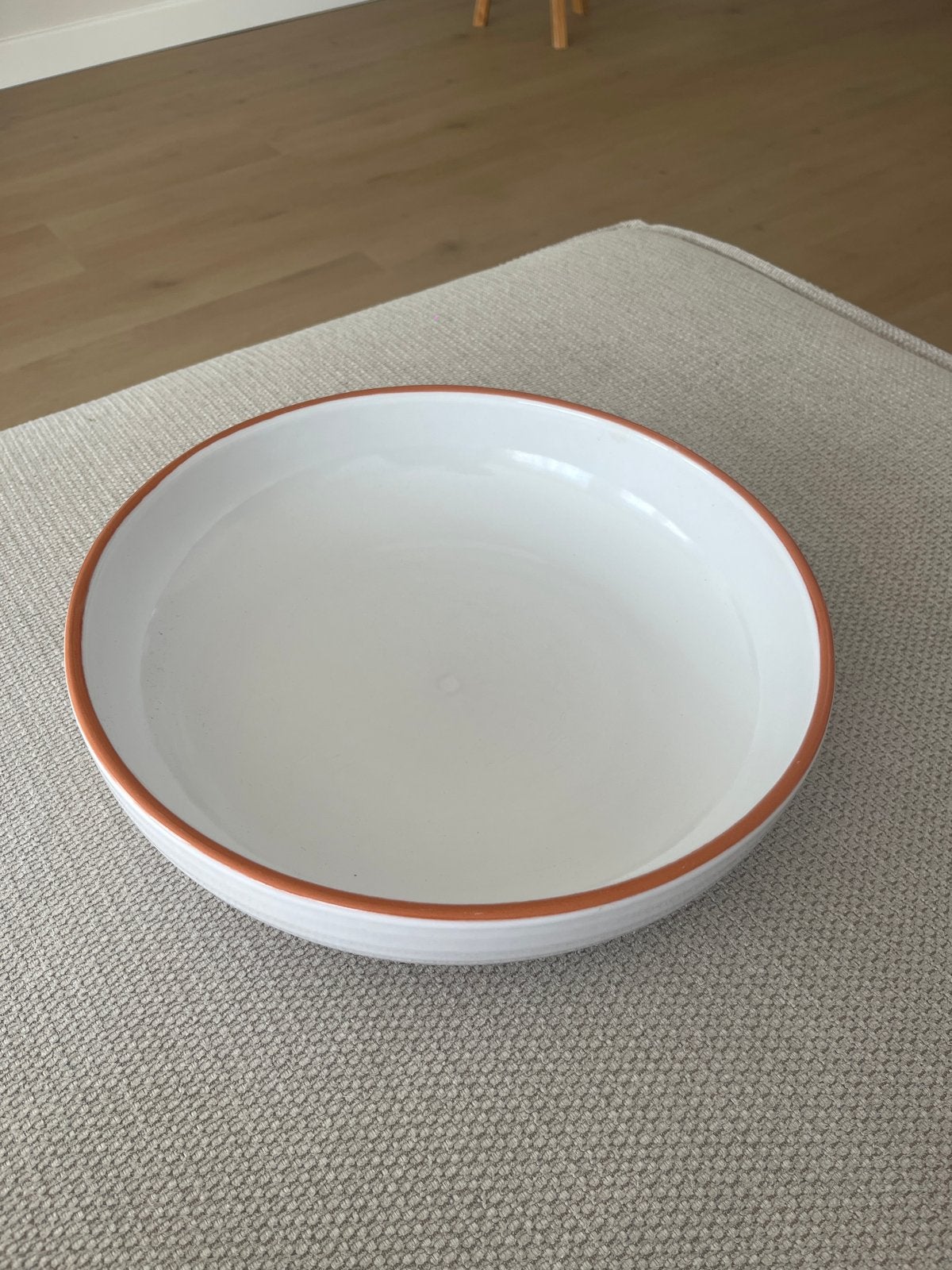 Jamie Oliver Ovenschaal/Serveerschaal - Wit/Terracotta, Ophalen, Overige merken, Keramiek, Modern