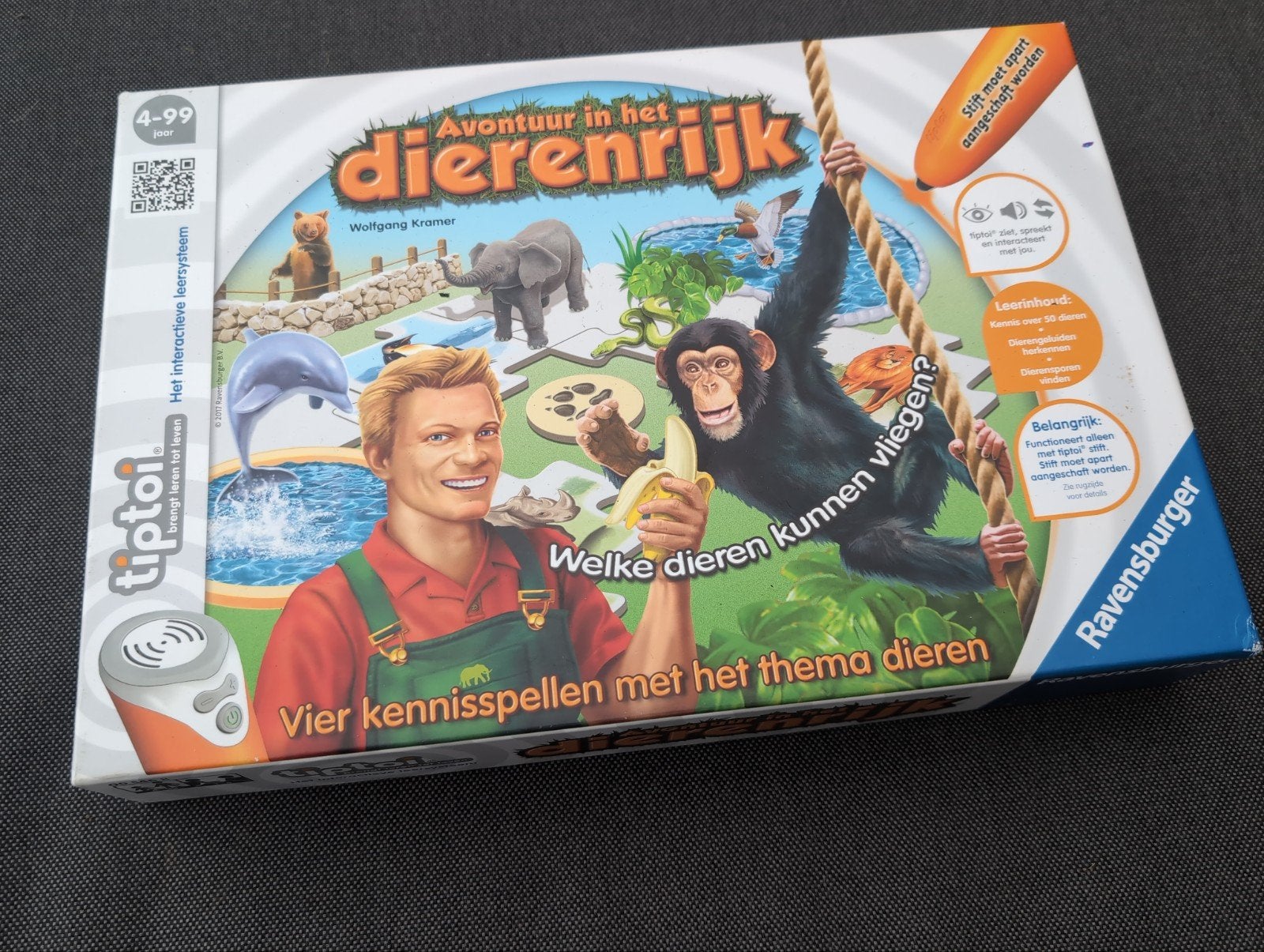 Tiptoi Avontuur in het Dierenrijk Ravensburger, Een of twee spelers, Ophalen of Verzenden, Zo goed als nieuw, Ravensburger
