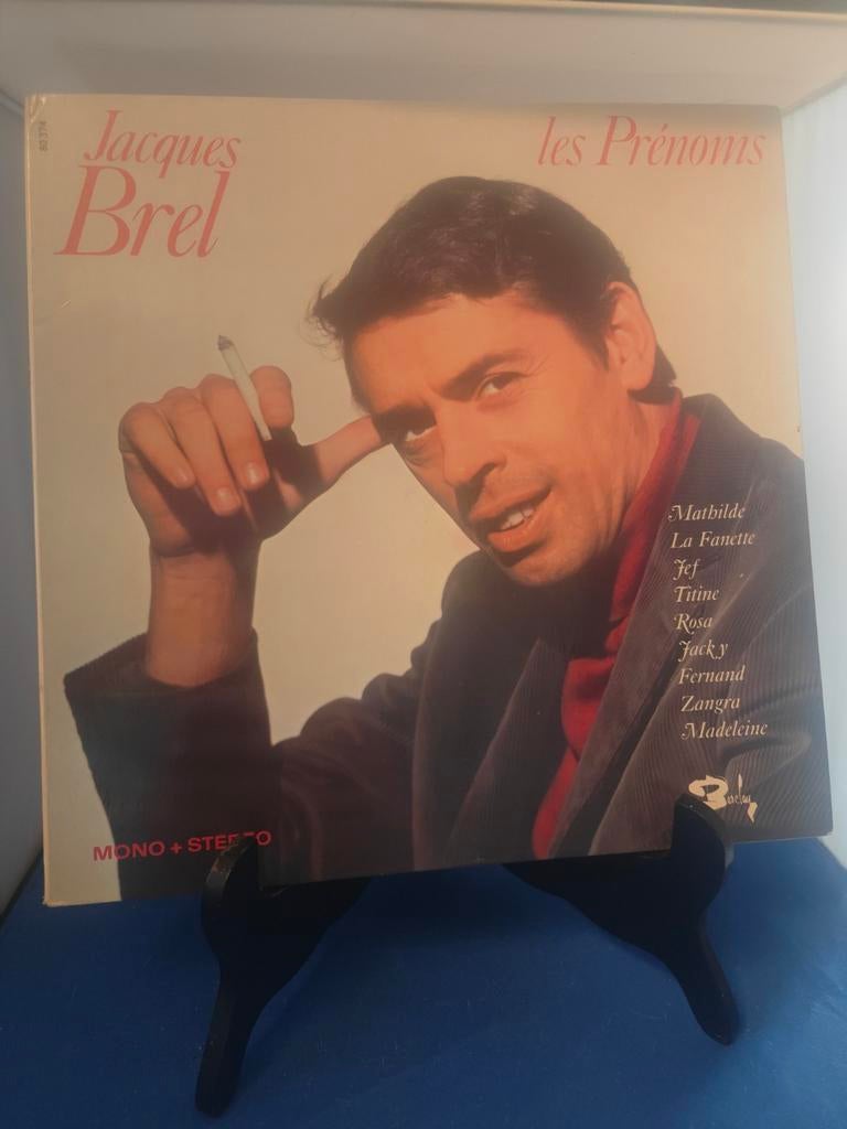 Jacques Brel - Les Prenoms LP, Ophalen of Verzenden, Zo goed als nieuw, 12 inch