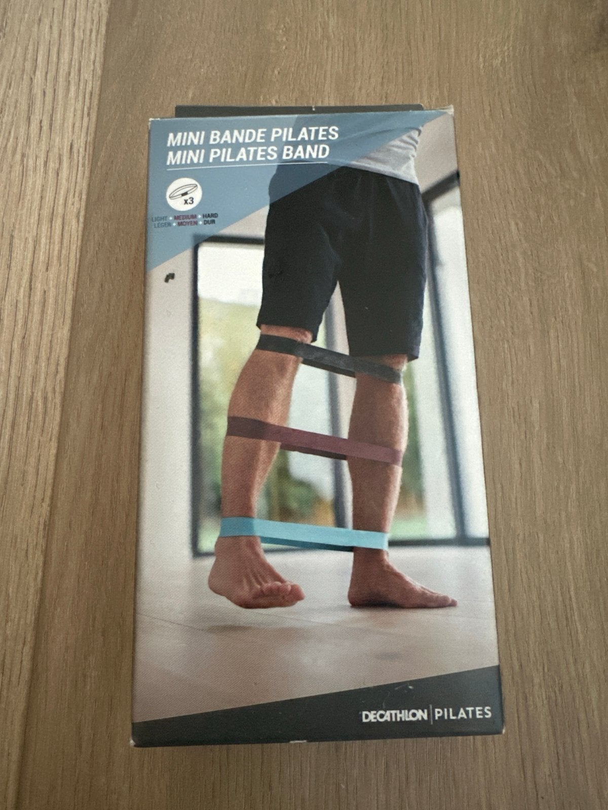 Decathlon Pilates Mini Weerstandsbanden Set (3 stuks), Ophalen of Verzenden, Nieuw, Yoga-accessoire