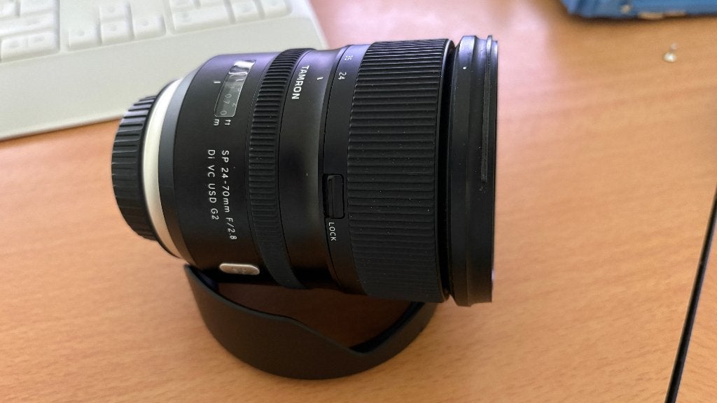 Tamron 24-70 mm F2.8 Di VC USD G2 EF(s), lees beschrijving, Audio, Tv en Foto, Fotografie | Lenzen en Objectieven, Gebruikt, Ophalen of Verzenden