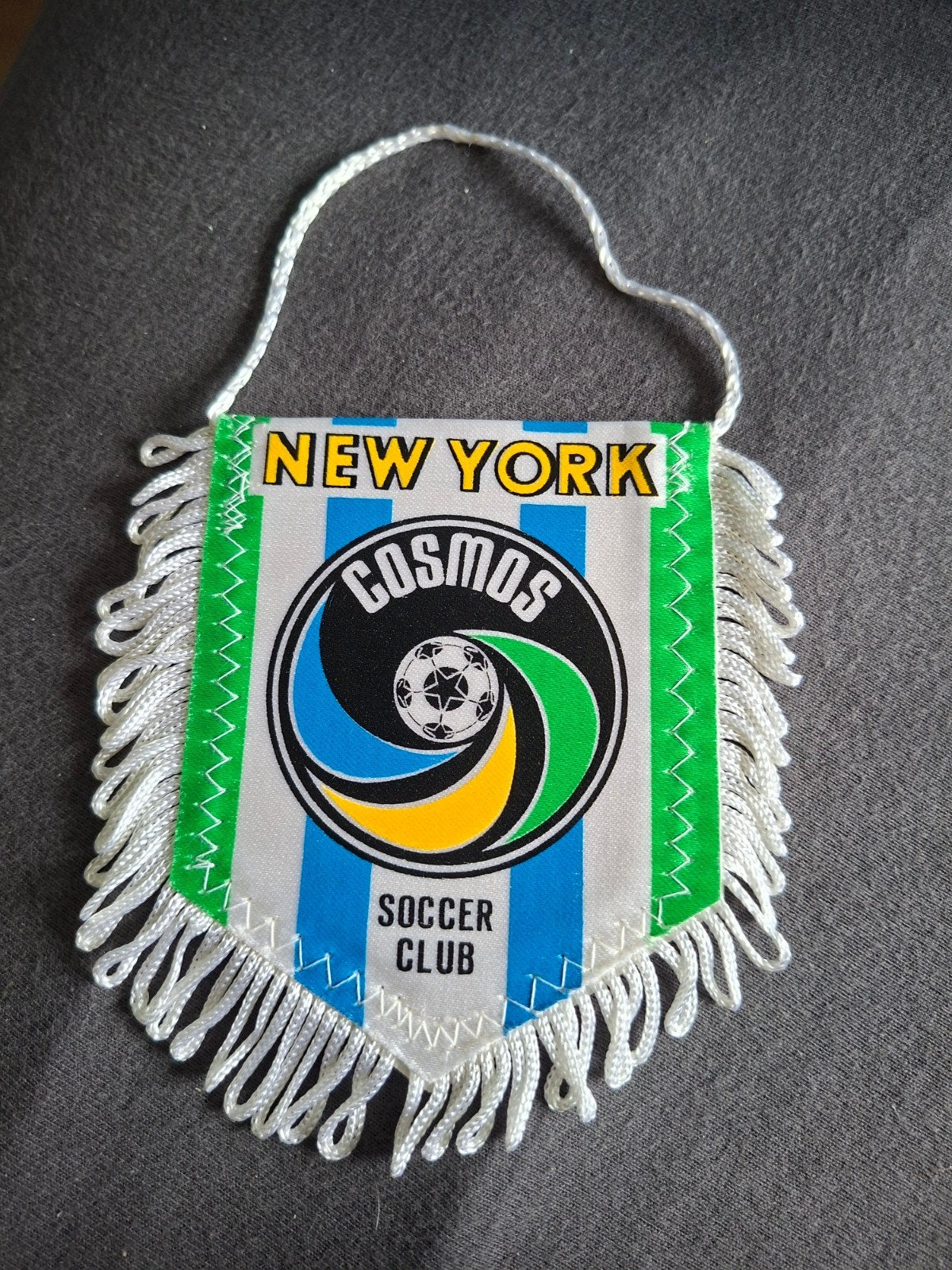 New York Cosmos vaantje, Ophalen of Verzenden, Buitenlandse clubs, Vaantje of Sjaal