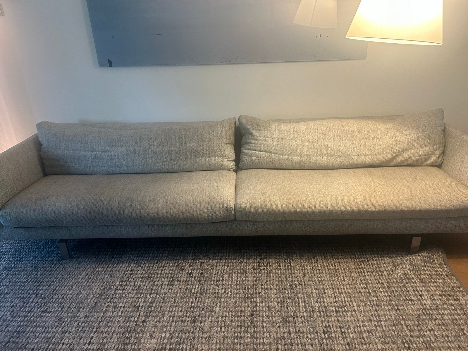 Montis Axel 5 zitsbank met lichte gebruikssporen, Ophalen, Gebruikt, 75 tot 100 cm, Rechte bank