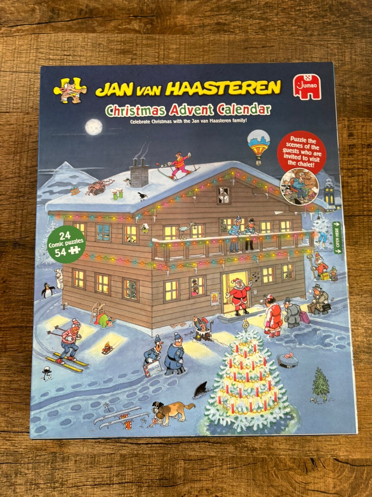 Jan van Haasteren adventskalender 2025, Ophalen of Verzenden, 500 t/m 1500 stukjes, Zo goed als nieuw