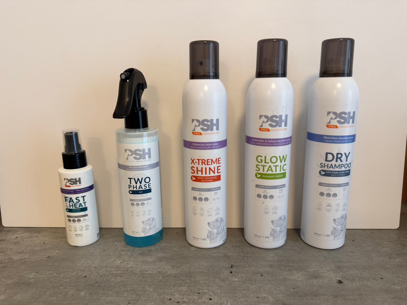 PSH Professionele Vachtverzorging Sprays voor Honden, Ophalen of Verzenden, Nieuw
