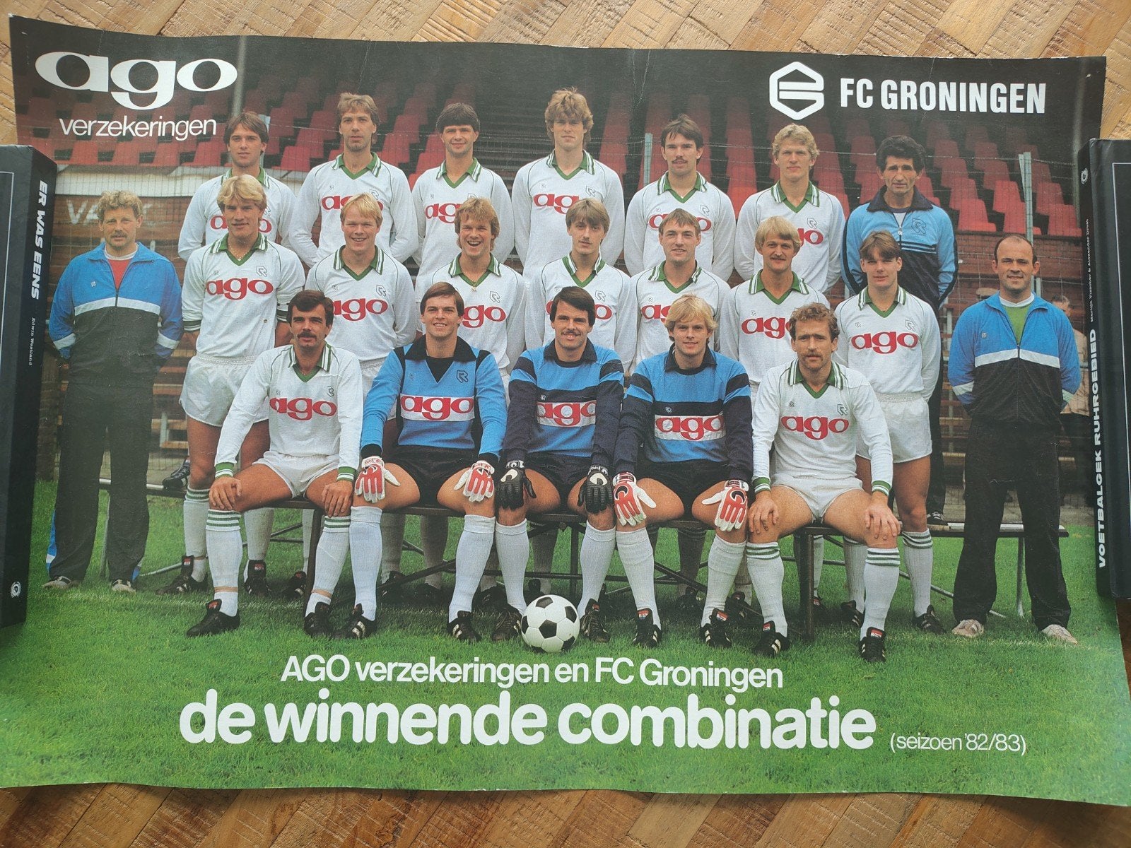 FC Groningen posters jaren 80, Ophalen of Verzenden, Overige binnenlandse clubs, Poster, Plaatje of Sticker