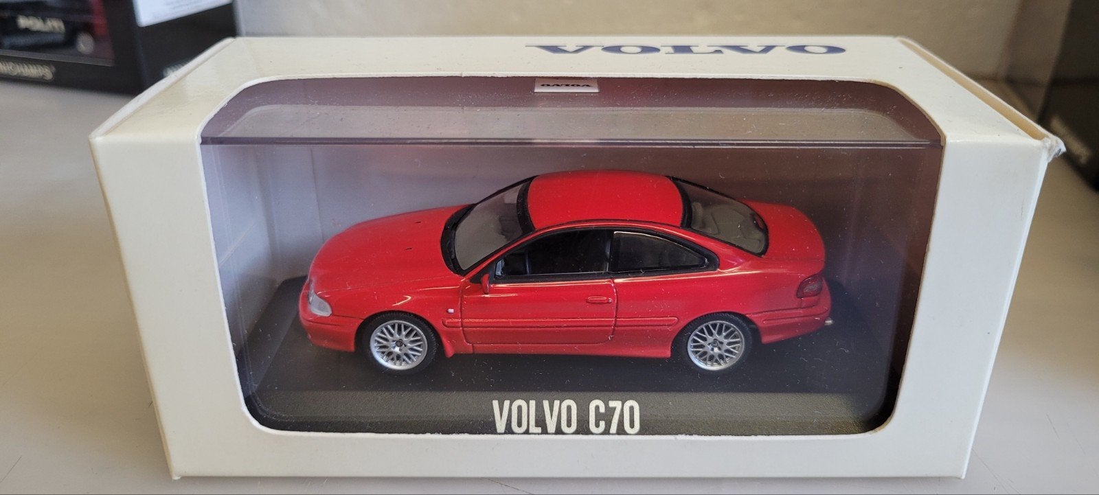 Minichamps Volvo C70, Ophalen of Verzenden, Zo goed als nieuw, Auto, MiniChamps
