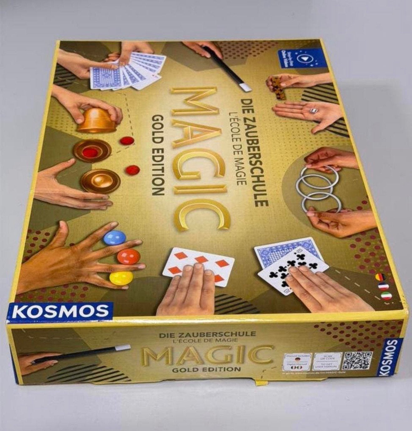Magische Goocheldoos – Gold Edition (Nieuw) goochel pakket, Nieuw, Ophalen of Verzenden, H, H