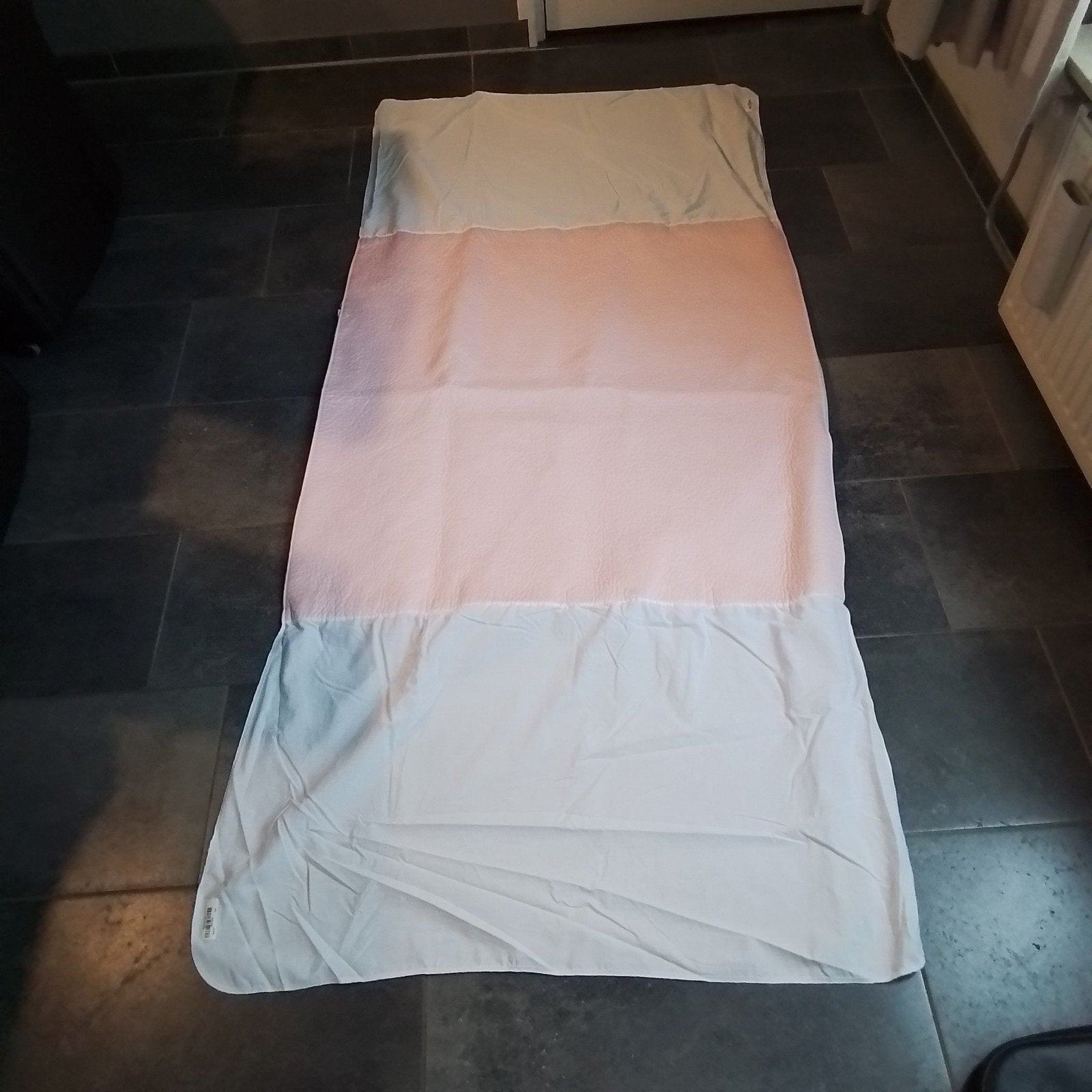 4 professionele wasbare onderleggers / matrasbeschermer, Caravans en Kamperen, Ophalen, Zo goed als nieuw