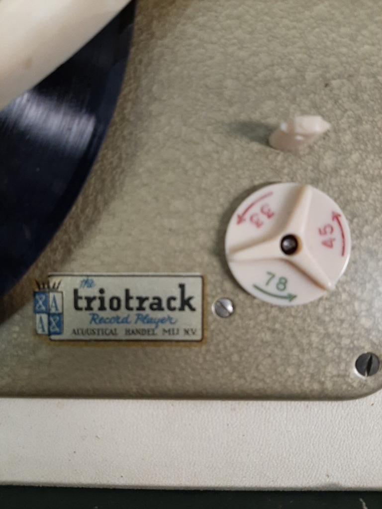 Vintage Platenspeler - Koffermodel, Ophalen of Verzenden, Gebruikt, Platenspeler, Philips