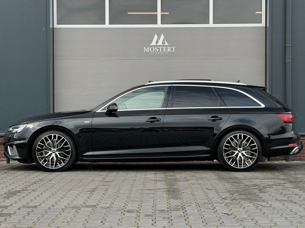 Audi A4 Avant 35 TFSI/150pk Sport S line edition|2019|NAP|Pa, Auto's, Audi, Gebruikt, 4 cilinders, Zwart, Origineel Nederlands
