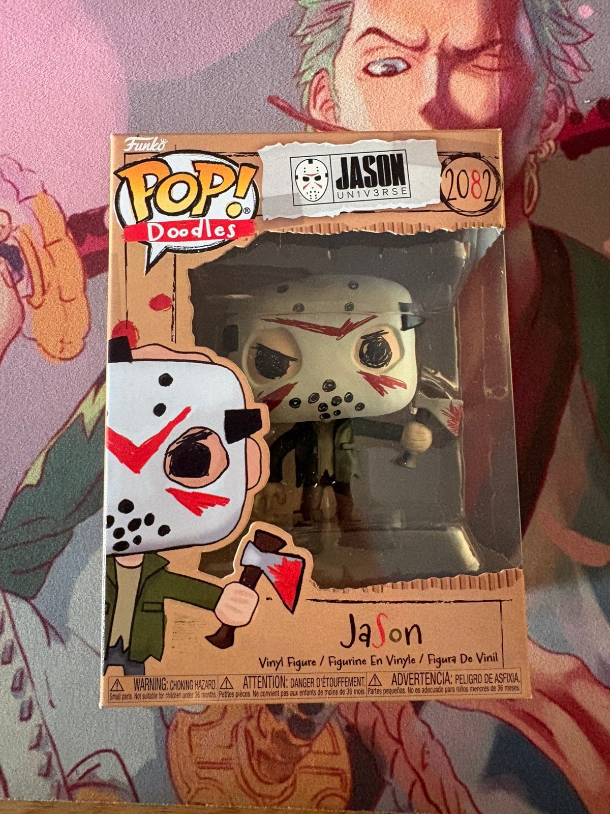 Funko Pop! Doodles Jason Universe #2082 – Jason Voorhees, Funko Europe, Supportmea@funko.com, Ophalen of Verzenden, Zo goed als nieuw