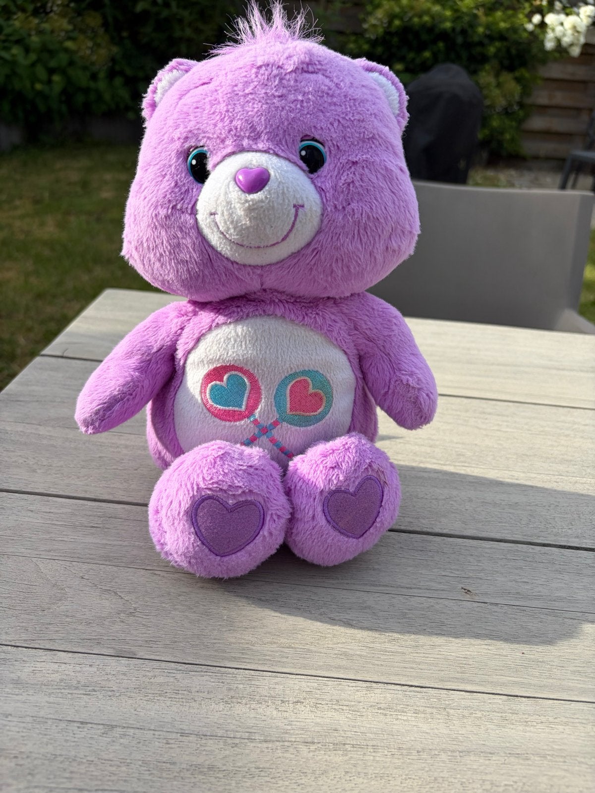 Troetelbeer knuffel paars, Paars, Overige merken, Overige karakters, Beer
