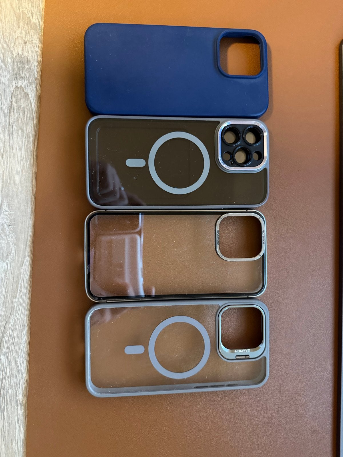 iPhone 15 Pro Max hoesjes (4 stuks), IPhone 14 Pro Max, MagSafe, Overige merken, Hoesje of Tasje