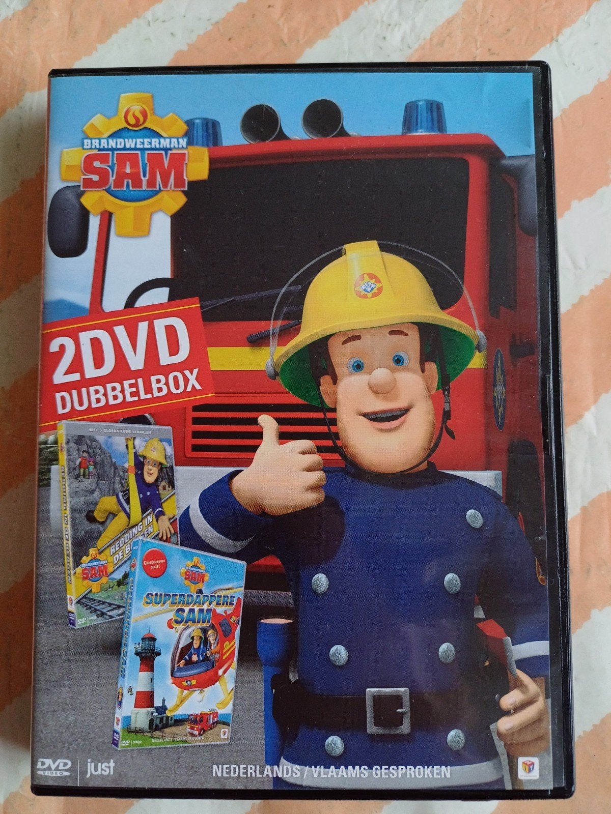2 dvd box van Brandweerman SAM, Alle leeftijden, Ophalen of Verzenden, Zo goed als nieuw