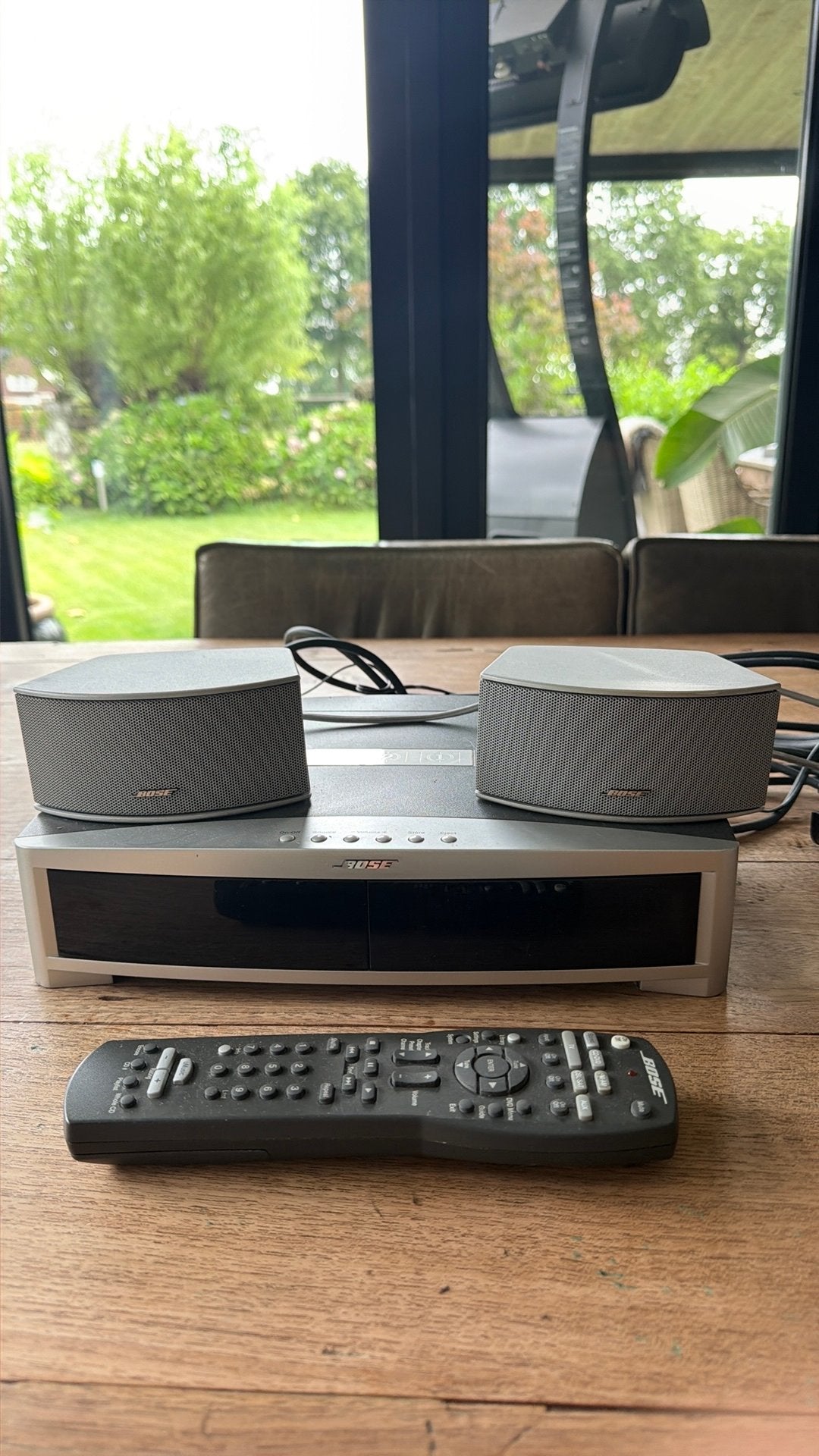 Bose muziek installatie met opslag mogelijkheden., Audio, Tv en Foto, Gebruikt, 3.1-systeem, Overige spelers, 40 tot 70 watt
