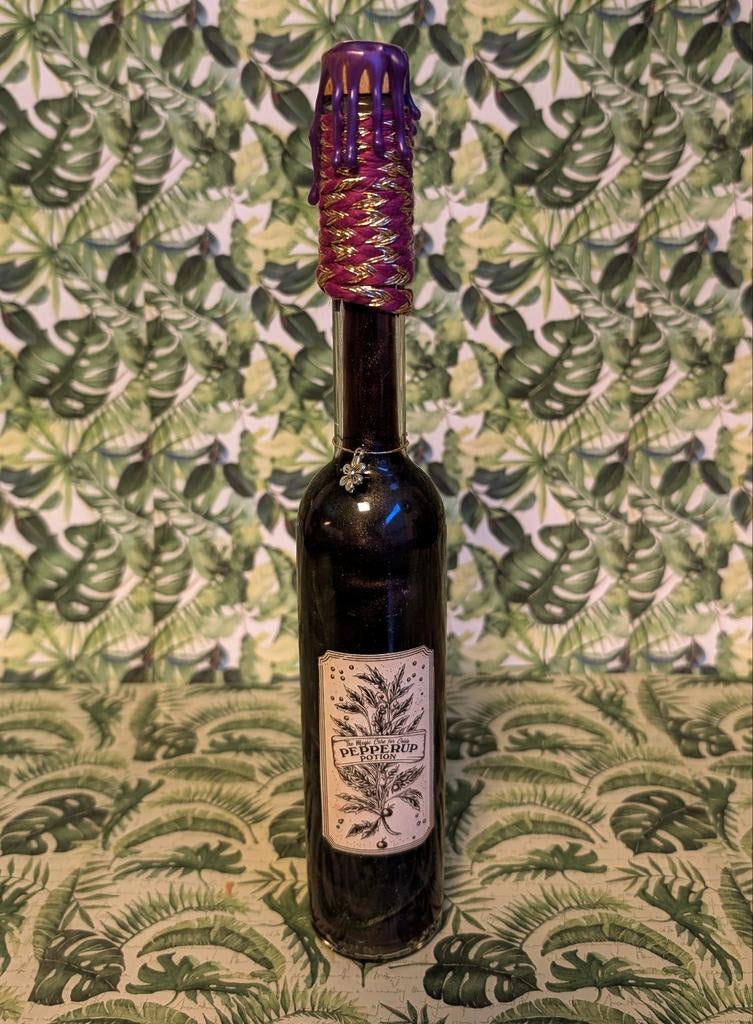 Decoratieve Fles met 'Petrificus Potion' Label, Ophalen of Verzenden, Nieuw