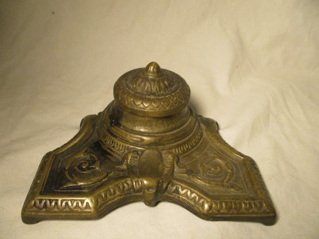 antiek inktpotje, Ophalen of Verzenden