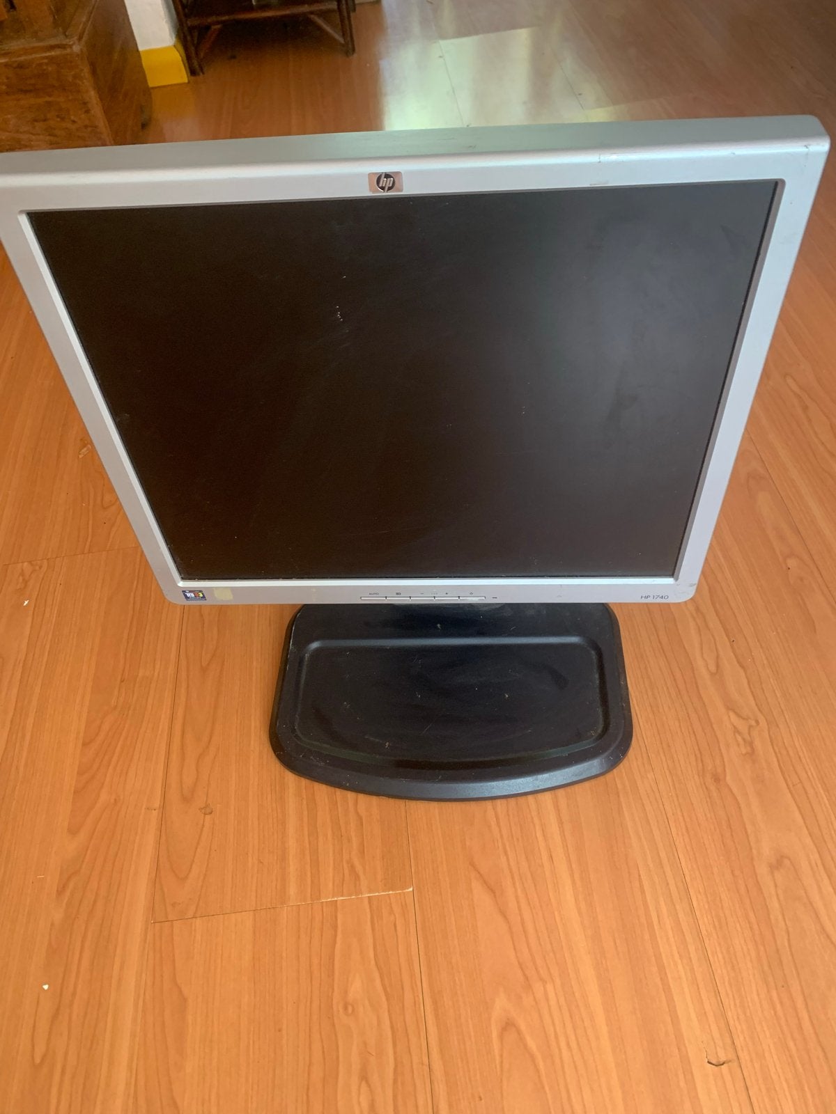HP LP1740 Monitor - 17 inch LCD Scherm, Computers en Software, Monitoren, Gebruikt, In hoogte verstelbaar, Ophalen of Verzenden
