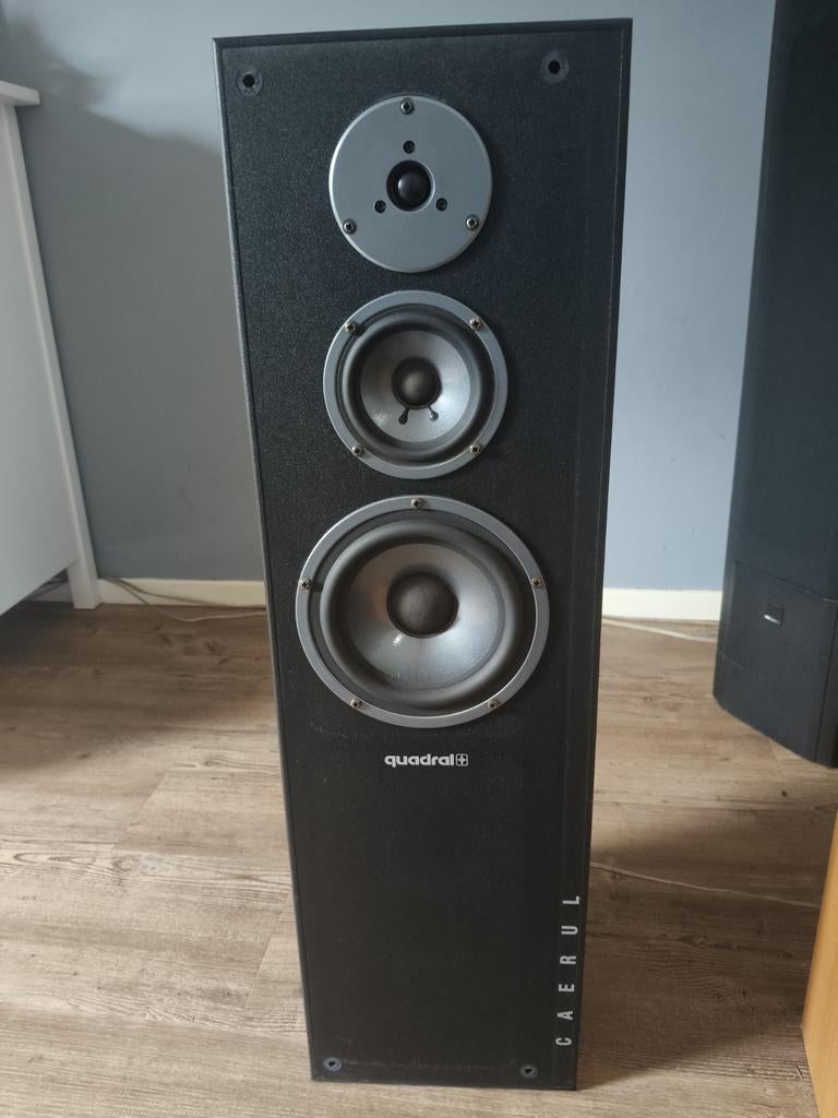 Quadral QLX-160 Vloerstaanders - 150 Watt, Overige merken, Gebruikt, Ophalen of Verzenden, 120 watt of meer