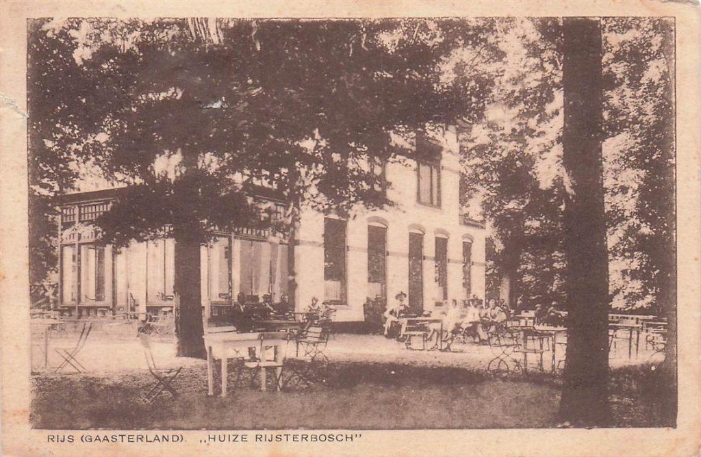 703-381-035 Rijs Gaasterland Huize Rijsterbosch, Verzenden, Voor 1920, Friesland