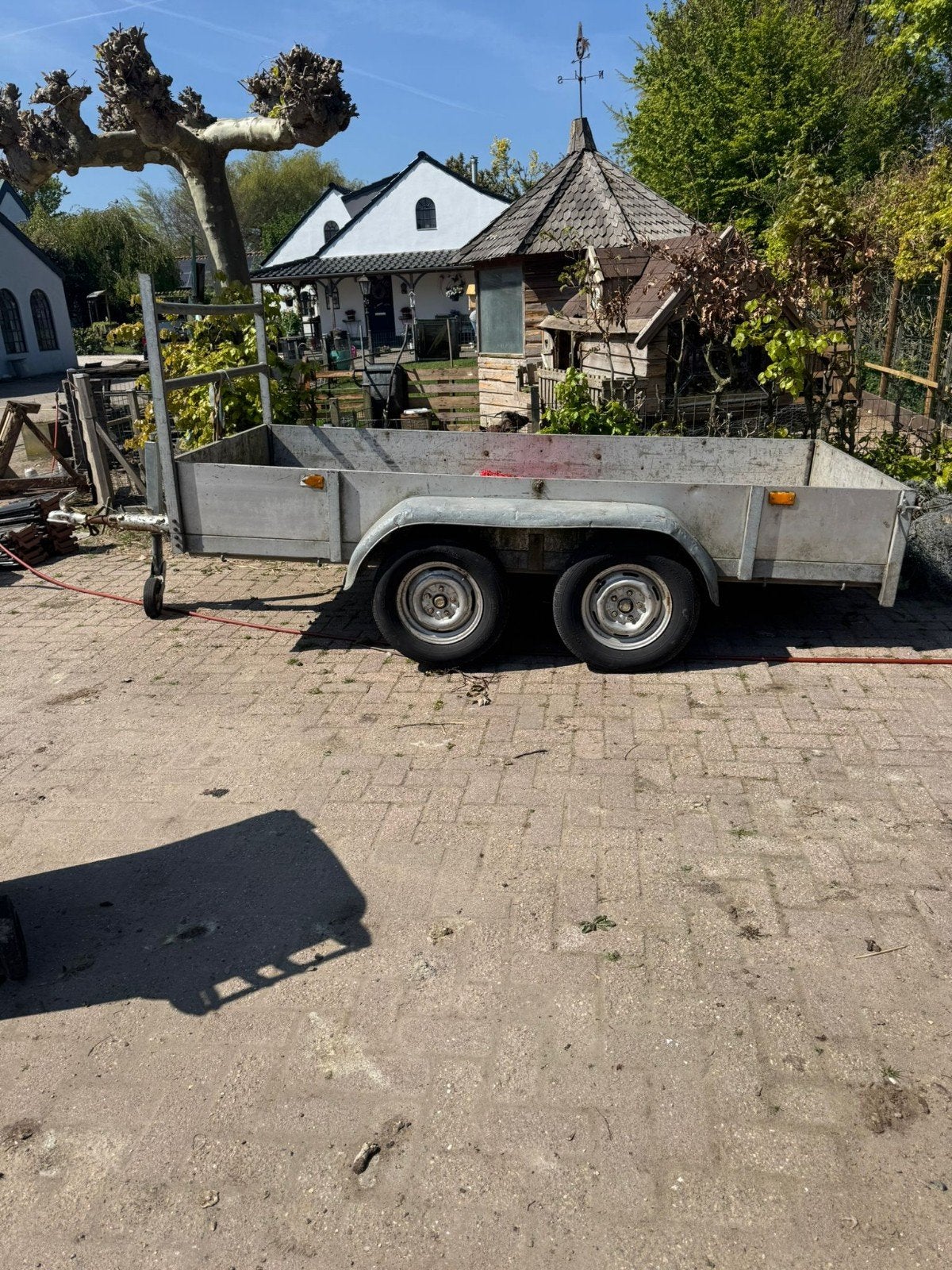 Aanhanger opknappertje te koop, Auto diversen, Aanhangers en Bagagewagens, Ophalen