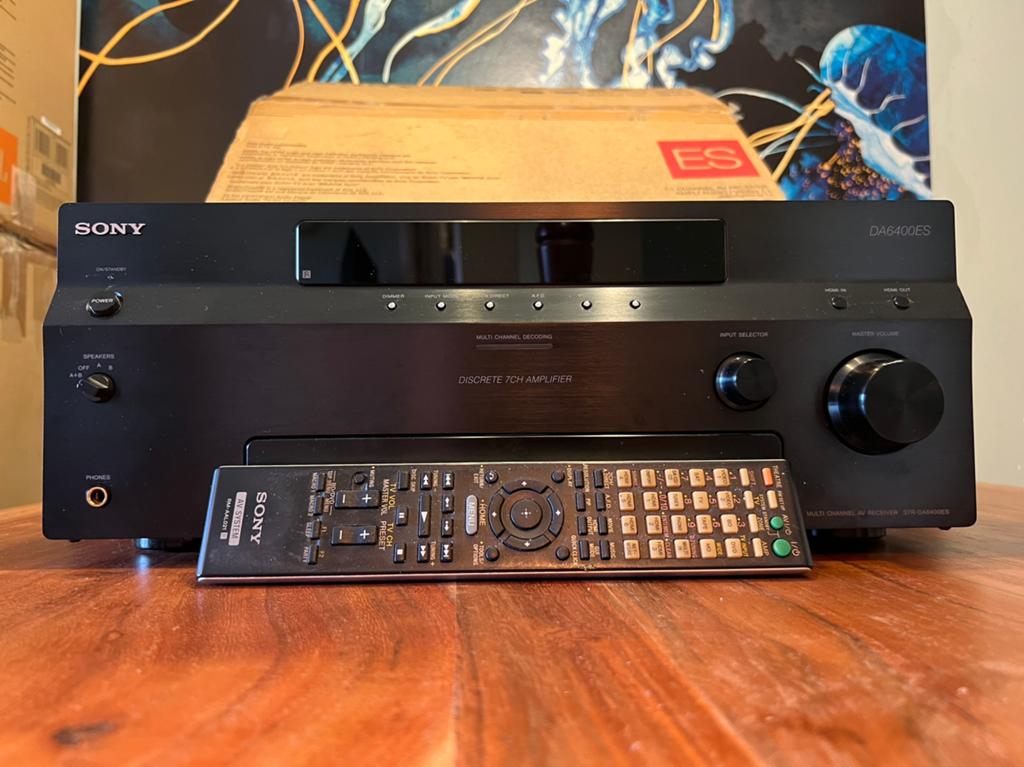 Sony STR-DA6400ES Receiver, Audio, Tv en Foto, Versterkers en Receivers, Ophalen, Zo goed als nieuw, 120 watt of meer, Sony
