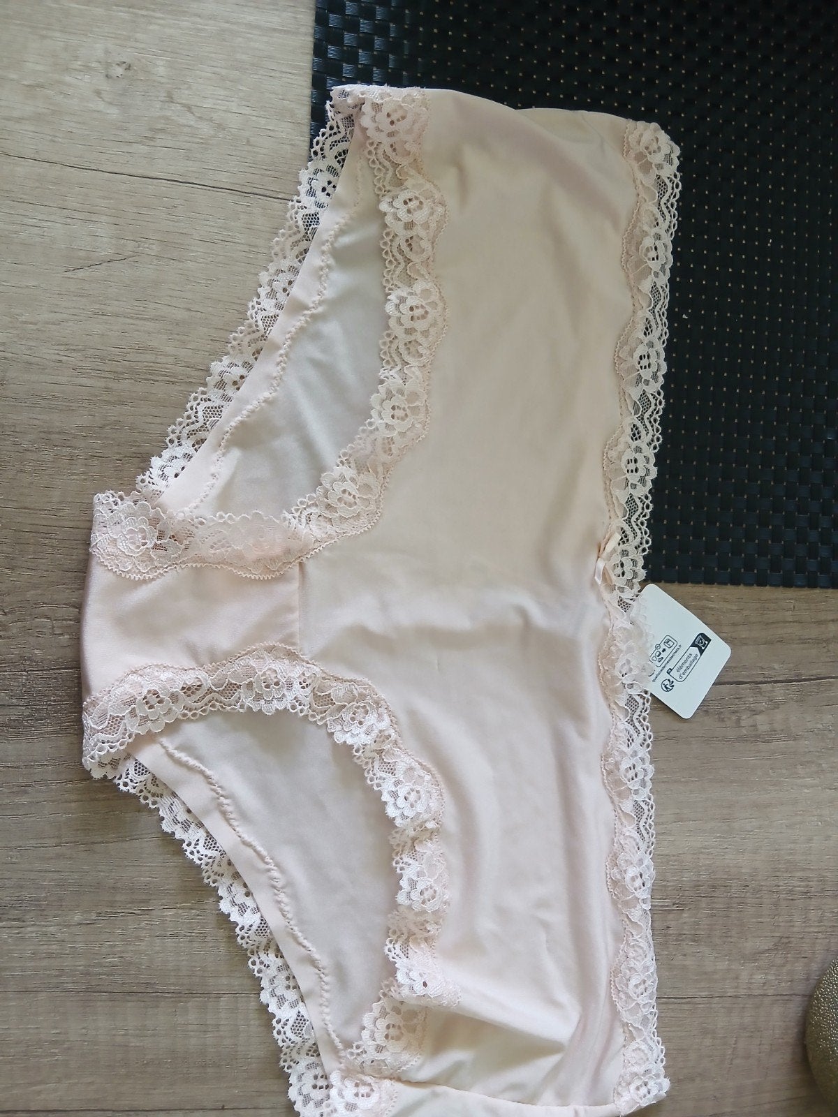 Roze String XXL met Kant, Ophalen of Verzenden, Roze, String