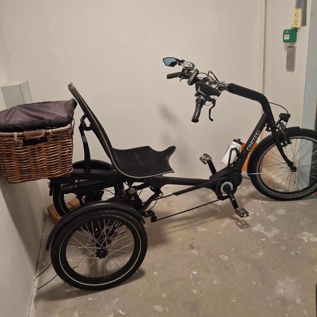 Huka elektrische driewielfiets, Fietsen en Brommers, Fietsen | Driewielfietsen, Ophalen, Zo goed als nieuw, Huka cortes