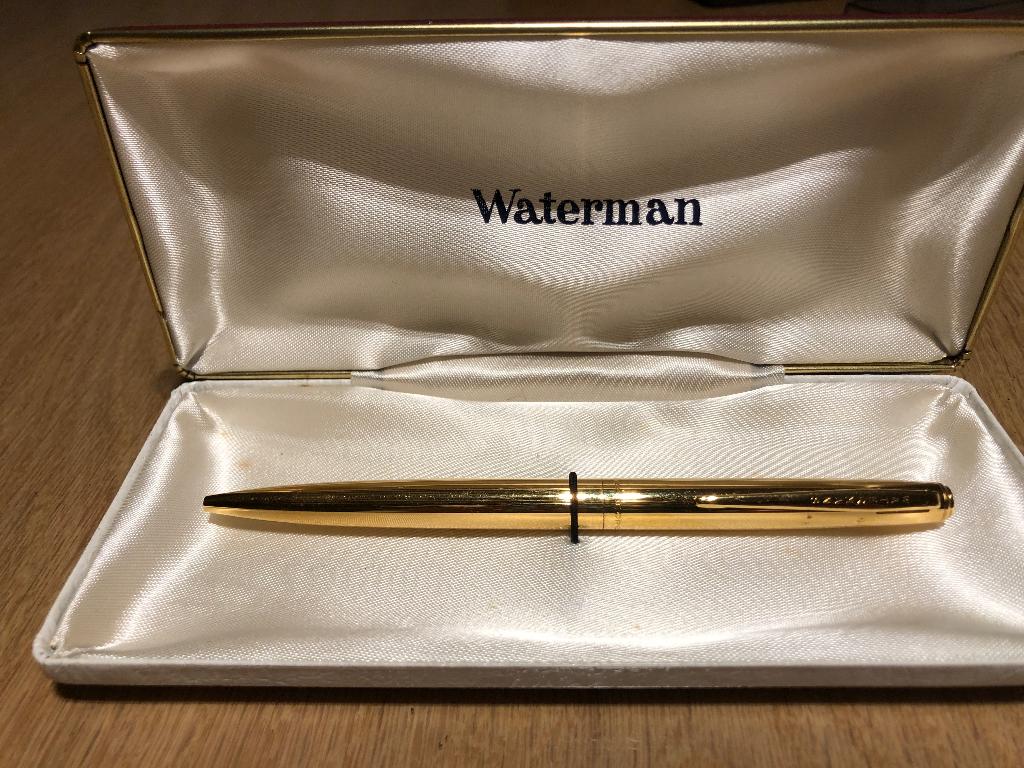 Waterman pen, Ophalen, Balpen, Met doosje, Zo goed als nieuw