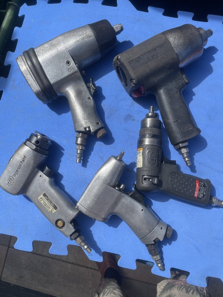 Ingersoll Rand perslucht gereedschap set luchtdruk slagmoer, Ophalen of Verzenden, Gebruikt, Overige typen