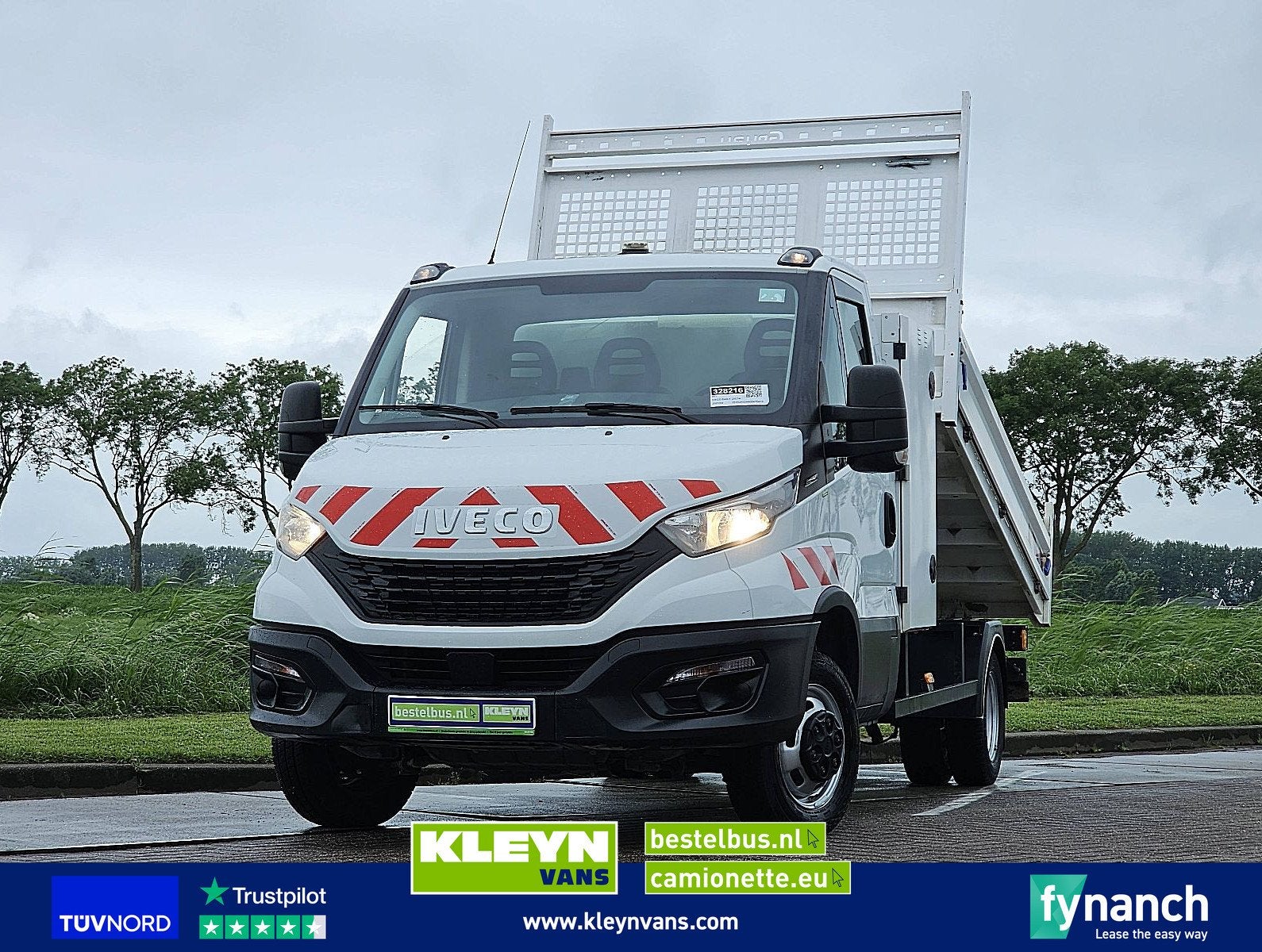 IVECO DAILY 35C14 kipper kist ac euro6, 136 pk, Gebruikt, Iveco, 2915 kg