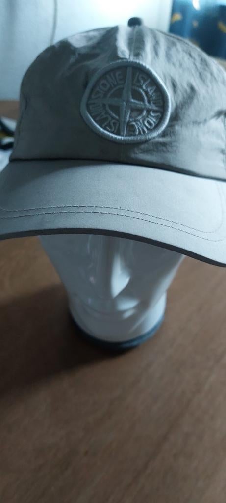Stone Island cap grijs/ zilver., Kleding | Heren, Hoeden en Petten, Verzenden