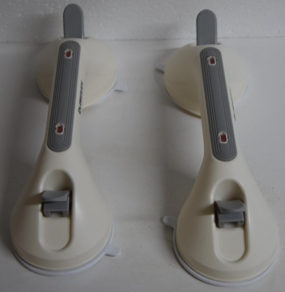 2x stevige handgreep met Zuignap Bad douche bed toilet NIEUW, Diversen, Verpleegmiddelen, Ophalen of Verzenden, Nieuw