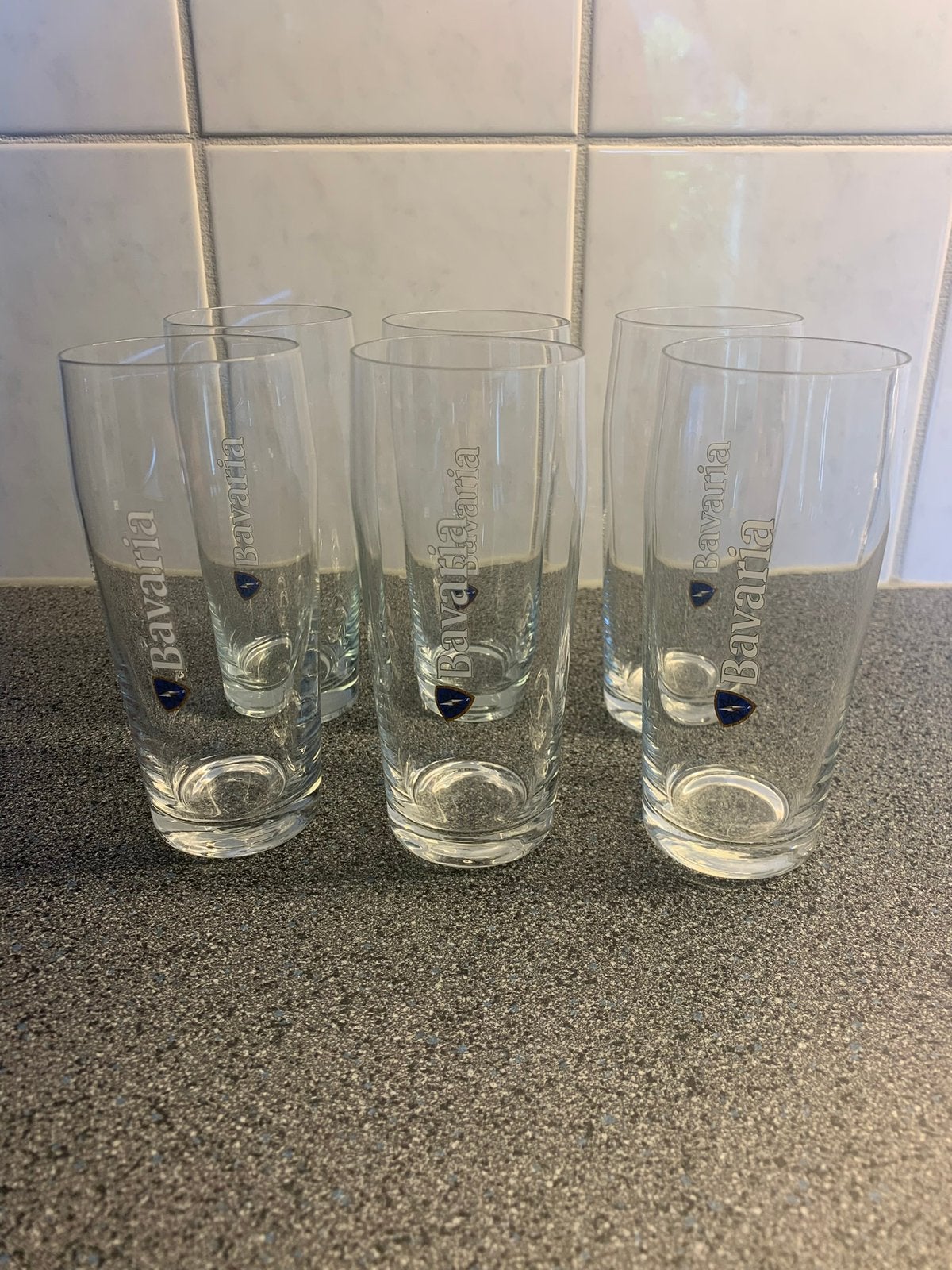 Glas Bavaria fluitje 18 cl. 12 voor 5 euro (24 beschikbaar), Verzamelen, Ophalen, Gebruikt, Bierglas