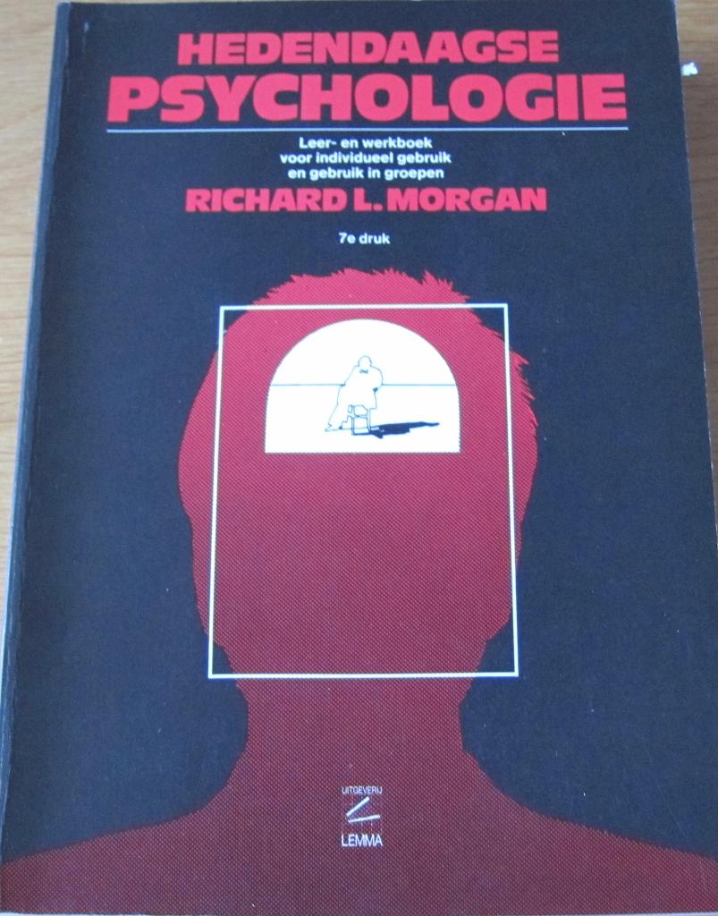 Richard Morgan - Hedendaagse psychologie - leer en werkboek, Gelezen, Richard Morgan, Ophalen of Verzenden, Overige onderwerpen