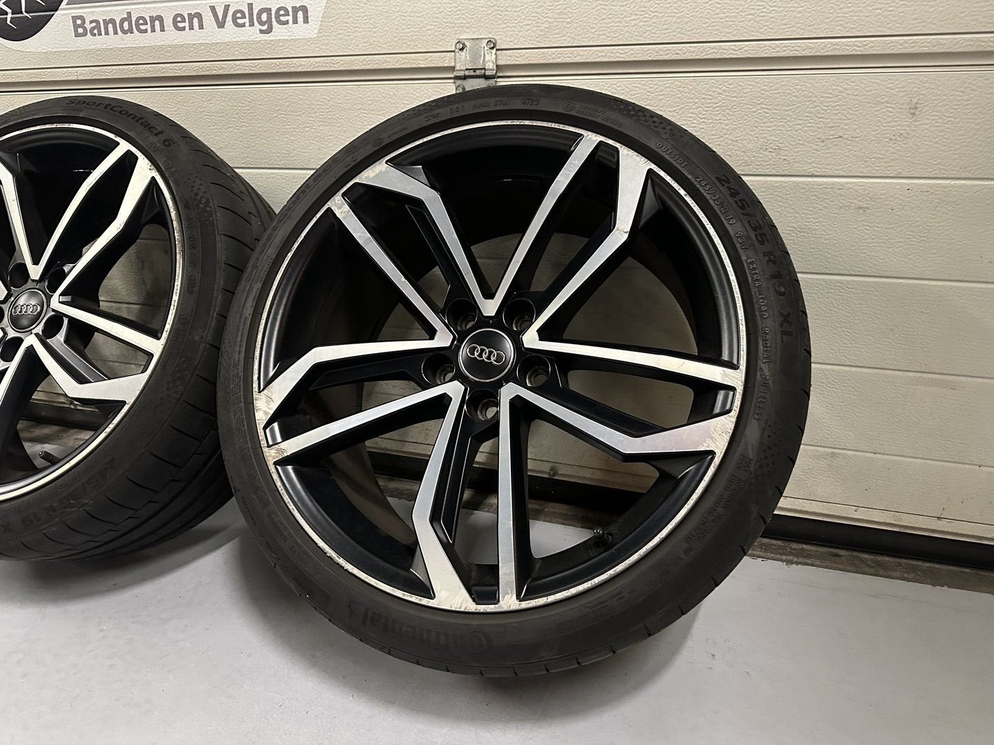 19inch Originele Audi VW RS-line Velgen set! 5x112 A merk ba, 19 inch, -, -, Banden en Velgen