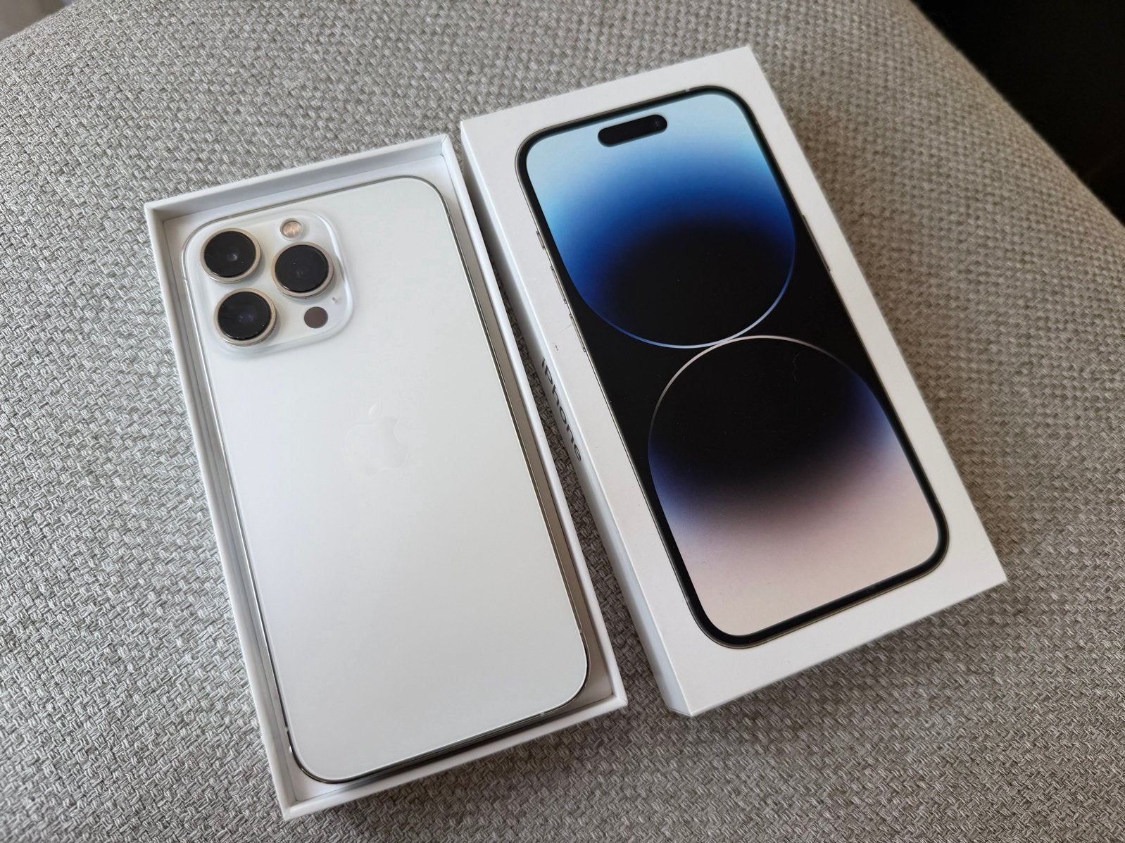 Apple iPhone 14 Pro 128GB wit, Wit, Nieuw, Ophalen of Verzenden, 81 %