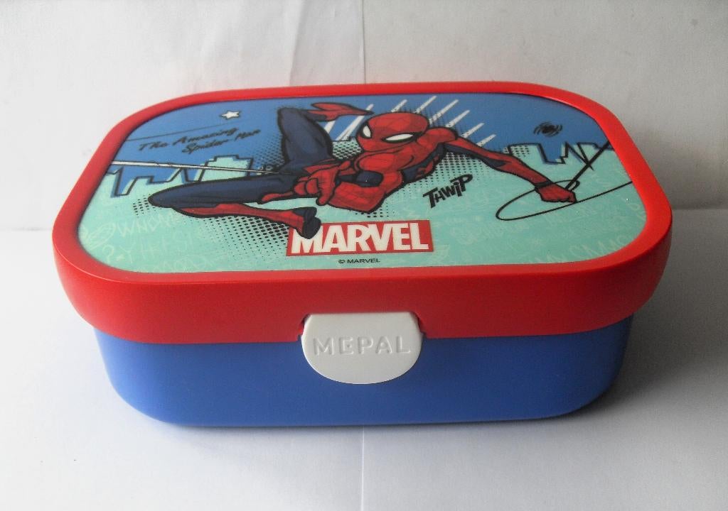 broodtrommel Spiderman / Lunchbox Marvel / Mepal, Diversen, Schoolbenodigdheden, Ophalen of Verzenden, Zo goed als nieuw